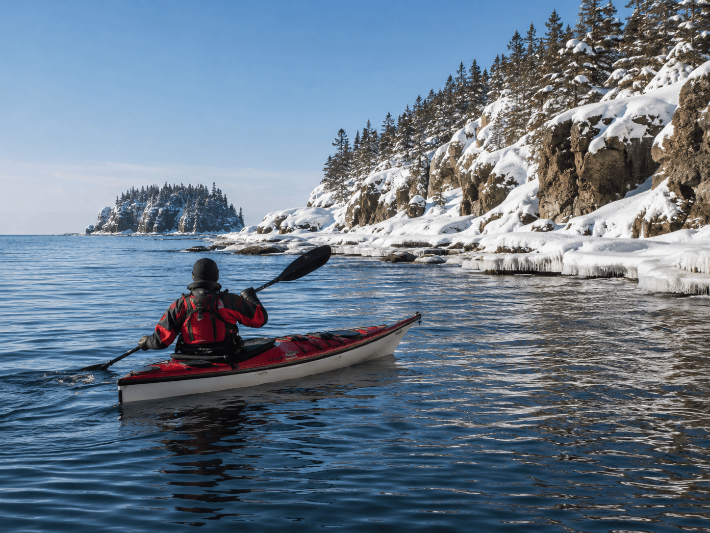 Katabatik - Aventure dans Charlevoix / Kayak de mer hivernal 