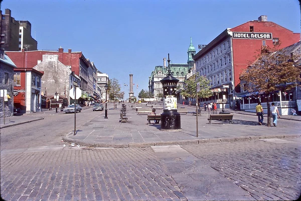 Old Montréal and Place Jacques-Cartier