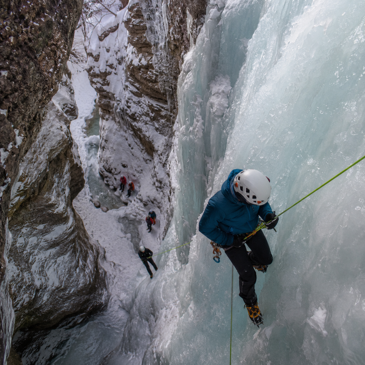 Canyoning de glace