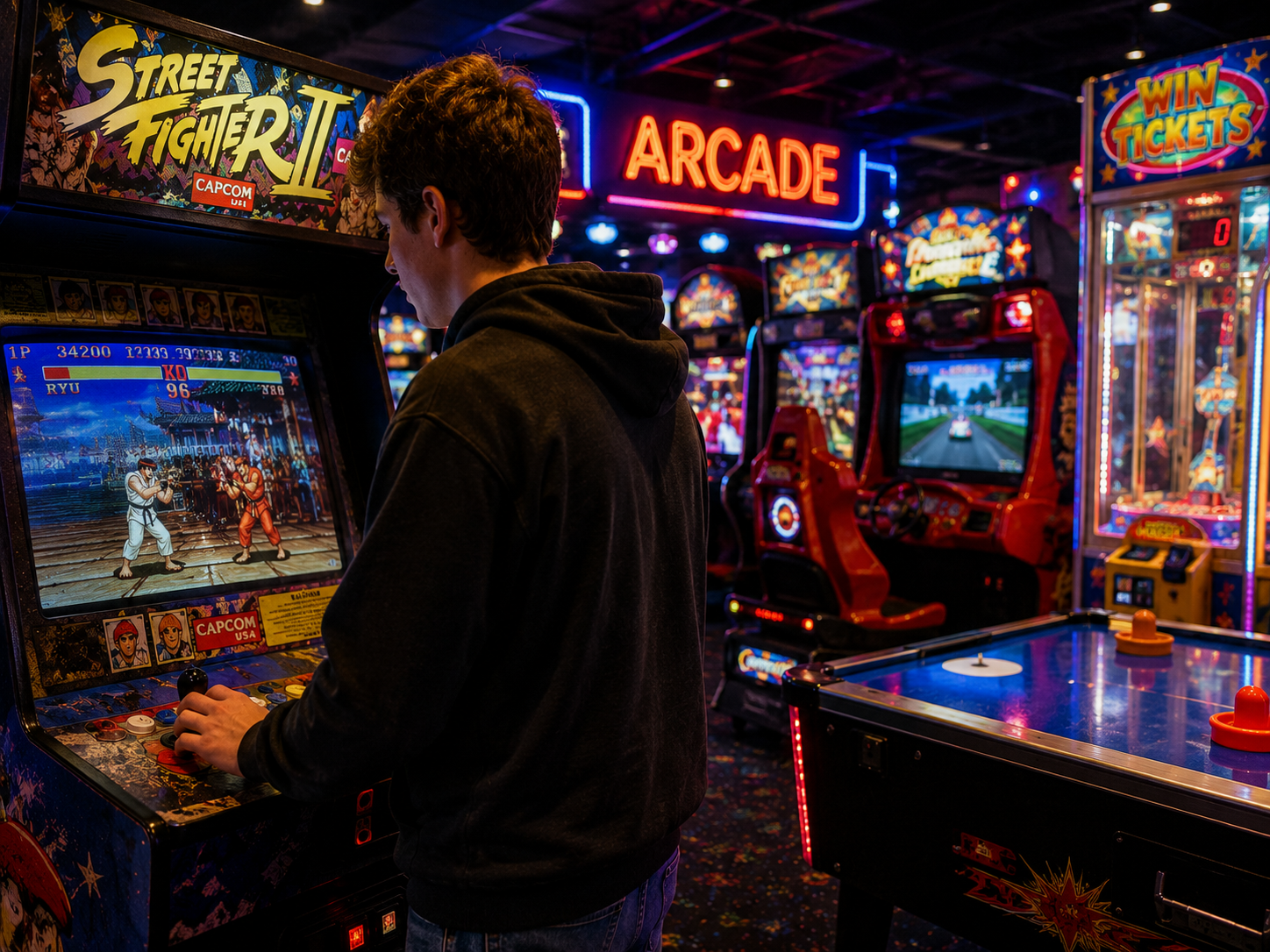 Jeux d'arcade